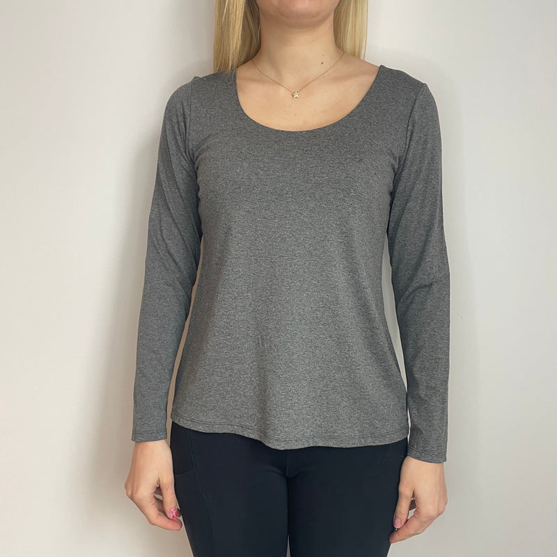 Abbie Round Neck Long Sleeved Top - More Colours Available