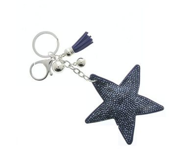 Glittery Star Keyring