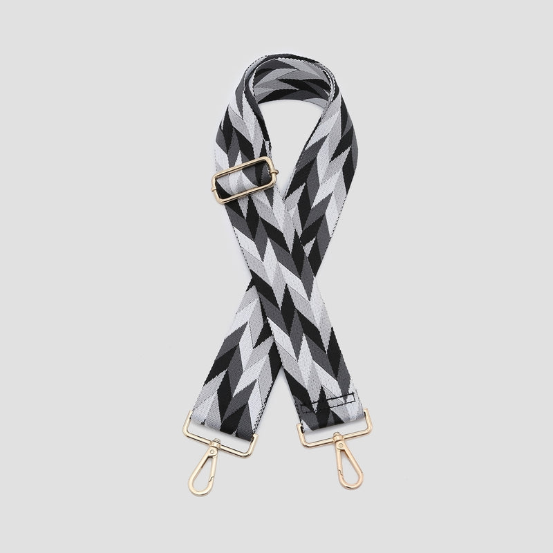 Black Arrow Chevron Bag Strap