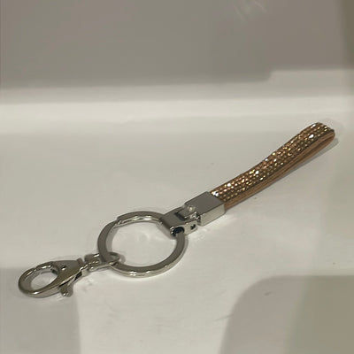 Glitter Tab Keyring