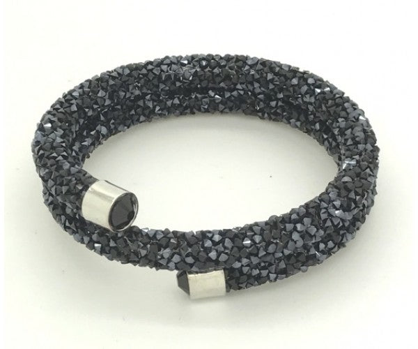Crystal Double Wrap Bracelet