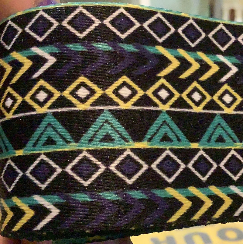 Black Mix Aztec Bag Strap