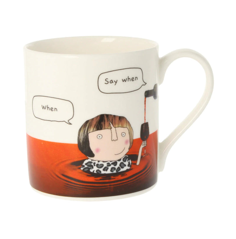 Say When Wine Mug