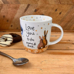 Love You To The Moon And Back Rabbit Mug