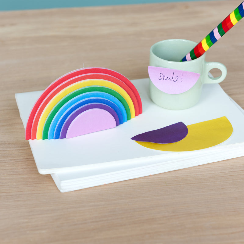 Rainbow Thoughts Sticky Notes