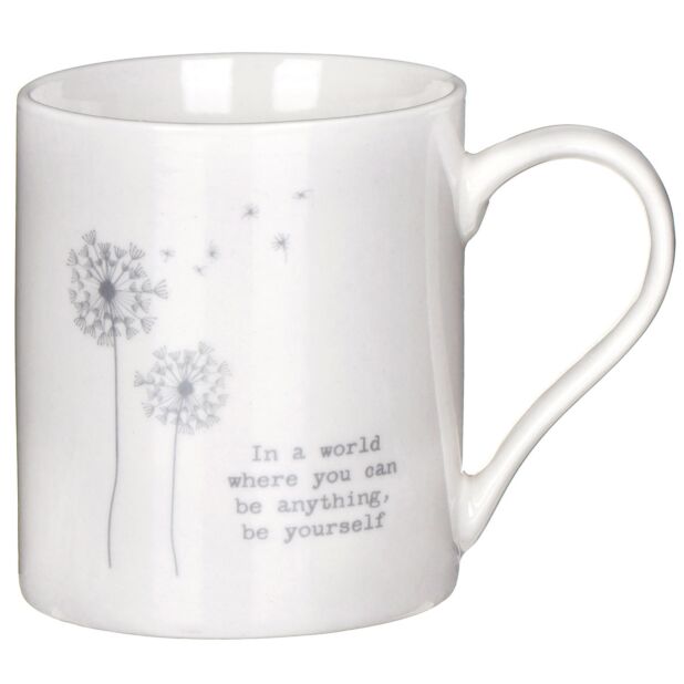Be Yourself Dandelion Mug