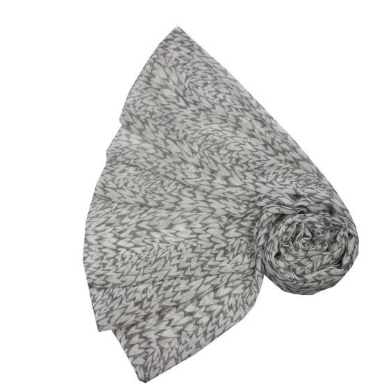 World Of Hearts Grey Scarf