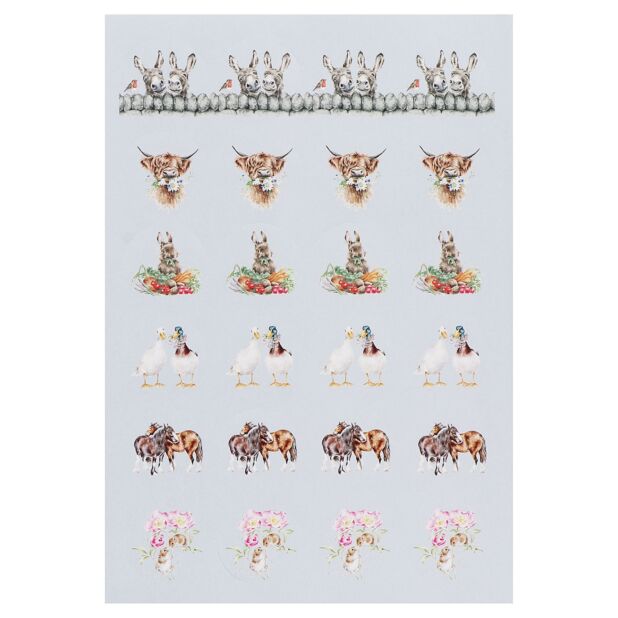 Individual Wrendale Sticker Sheet